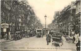 Paris, Boulevard Des Italiens Pris De La Rue Louis-Legrand - Sonstige & Ohne Zuordnung