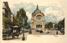 Paris - St. Augustin - Litho - Other & Unclassified