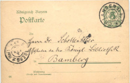 Ganzsache Erlangen 1906 - Otros & Sin Clasificación