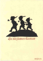 Scherenschnitt - Georg Plischke - Silhouetkaarten