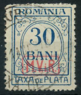 BES. 1WK D-MV RUMÄNIEN PORTO Nr 4 Gestempelt X434972 - Occupazione 1914 – 18