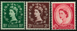 F-EX50264 ENGLAND UK GB 1952 MH QUEEN ELIZABETH WATERMARK SIDEWAYS.  - Ongebruikt