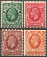 F-EX50270 ENGLAND UK GB 1934-36 USED KING GEORGE V SIDEWAYS WATERMARK.  - Nuevos