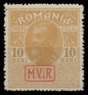 BES. 1WK D-MV RUMÄNIEN ZWANGSZUSCHLAG Nr K7y Postfrisch X434BA2 - Ocupación 1914 – 18