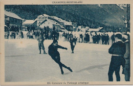 74 - CHAMONIX - Concours De Patinage Artistique En 1924 - CPA Monnier 263 - Chamonix-Mont-Blanc