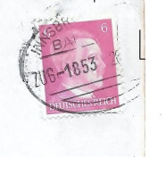 WWII RPO 6pf Hitler Head Stamp Austria Innsbruck Bahnhof Zug 1853 Train Postcard - Briefe U. Dokumente