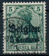 BES. 1WK LANDESPOST BELGIEN Nr 2 Gestempelt X45A666 - Occupazione 1914 – 18