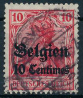 BES. 1WK LANDESPOST BELGIEN Nr 3 Gestempelt X45A676 - Ocupación 1914 – 18