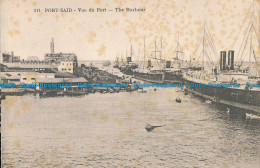 R019034 Port Said. Vue Du Port. The Harbour. Behar Et Fils - Monde