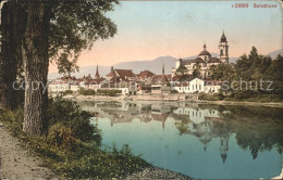 11647399 Solothurn Uferweg An Der Aare Kathedrale Solothurn - Altri & Non Classificati