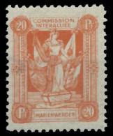 MARIENWERDER Nr 4 MWZ Postfrisch X4632EA - Andere & Zonder Classificatie