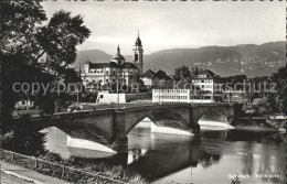 11647374 Solothurn Roetibruecke Aare Kathedrale Solothurn - Sonstige & Ohne Zuordnung