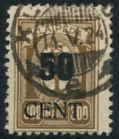 MEMEL 1923 Nr 198 Gestempelt Gepr. X472DEE - Memel (Klaïpeda) 1923