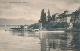 R019060 St. Gingolph. Lac Leman. Phototypie. 1913 - Monde