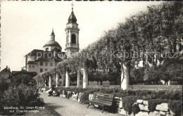 11647371 Solothurn St. Ursenkirche Mit Chantieranlagen Park Solothurn - Altri & Non Classificati