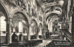 11647310 Mariastein SO Basilika Kanzel Hochaltar Fresken Mariastein - Sonstige & Ohne Zuordnung
