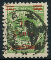 MEMEL 1923 Nr 210Ie Gestempelt Gepr. X478946 - Memelgebiet 1923