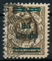 MEMEL 1923 Nr 220Ie Gestempelt Gepr. X4789C6 - Memelgebiet 1923