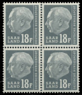 SAAR OPD 1957 Nr 416 Postfrisch VIERERBLOCK X478D02 - Unused Stamps