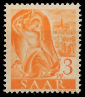 SAARLAND 1947 Nr 207Z Postfrisch S01F96E - Nuovi