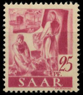 SAARLAND 1947 Nr 216Z Postfrisch S01F9D6 - Unused Stamps
