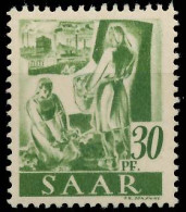 SAARLAND 1947 Nr 217Z Postfrisch S01F9E2 - Ungebraucht