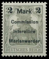 MARIENWERDER Nr 23AIa Ungebraucht Gepr. X49A62E - Altri & Non Classificati