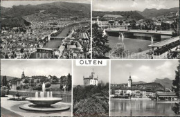 11647133 Olten Aare Bruecke Brunnen Saelischloessli Altstadt Olten - Otros & Sin Clasificación