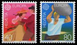 SCHWEIZ 1981 Nr 1197-1198 Postfrisch S1D7B76 - Unused Stamps