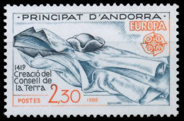 ANDORRA (FRANZ. POST) 1982 Nr 322 Postfrisch X5B518E - Unused Stamps