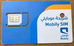 Saudi Arabia KSA Mobily Mobile Télécom GSM SIM UNC Rare 2G 3G 4G 5G Nano Standard Large - Arabia Saudita