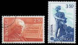 NORWEGEN 1983 Nr 885-886 Gestempelt X5B9182 - Used Stamps