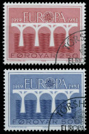 FÄRÖER 1984 Nr 97-98 Gestempelt X5B93CA - Färöer Inseln