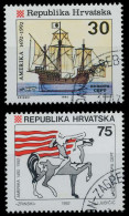 KROATIEN 1992 Nr 209-210 Gestempelt X5D9192 - Croazia