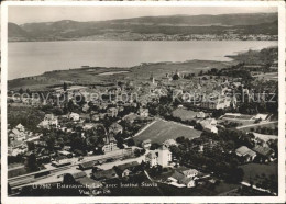 11646941 Estavayer-le-Lac Avec Institut Stavia Vue Aerienne Estavayer-le-Lac - Autres & Non Classés