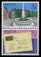 SCHWEIZ 1990 Nr B26Zd4 Postfrisch SENKR PAAR X683C22 - Unused Stamps