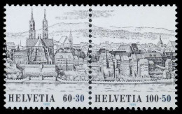 SCHWEIZ 1995 Nr B27Zd1 Postfrisch WAAGR PAAR X683CAE - Unused Stamps