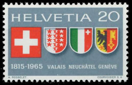SCHWEIZ 1965 Nr 819 Postfrisch S2D44B2 - Unused Stamps