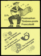 SCHWEIZ MARKENHEFT Nr MH 0-78c Postfrisch X697192 - Booklets