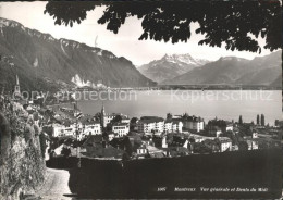 11646803 Montreux VD Vue Generale Et Dents Du Midi Montreux - Andere & Zonder Classificatie