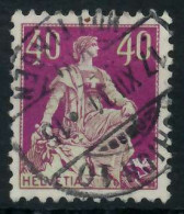 SCHWEIZ 1924 Nr 208y Zentrisch Gestempelt X6C2C46 - Gebruikt