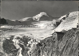 11646768 Saas-Fee Berggasthaus Langefluh Mit Allalinhorn Saas-Fee - Andere & Zonder Classificatie