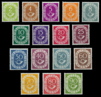 BRD BUND DS POSTHORN Nr 123-138 Postfrisch X6FA92E - Unused Stamps