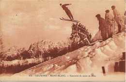 74 - CHAMONIX - Concours De Sauts En Skis - J.O. 1924 - CPA Monnier 413 - Chamonix-Mont-Blanc