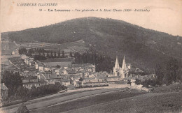 07 LA LOUVESC Vue Générale Panoramique Et Le Mont Chaix (Scan R/V) N° 11 \MS9010 - La Louvesc