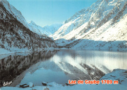 65 CAUTERETS Le Lac De GAUBE 1789m Et Vignemale Vue D'ensemble L'hiver (Scan R/V) N° 37 \MS9004 - Cauterets