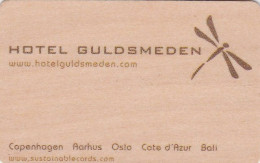 GERMANIA  KEY HOTEL  Hotel Guldsmeden -     Wooden Card - Cartes D'hotel