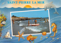 11 Saint-Pierre-la-Mer-Fleury Plage Et Rocher (Scan R/V) N° 14 \MS9001 - Narbonne