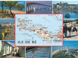 17 île De Ré Carte Michelin Map Plan Dessin Croquis Fiche De L'île (Scan R/V) N° 42 \MS9018 - Ile De Ré