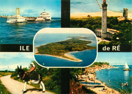 17 île De Ré Divers Vues âne Bac Phare Et Plage (Scan R/V) N° 35 \MS9018 - Ile De Ré